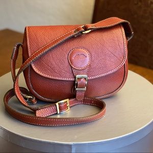 All leather handbag